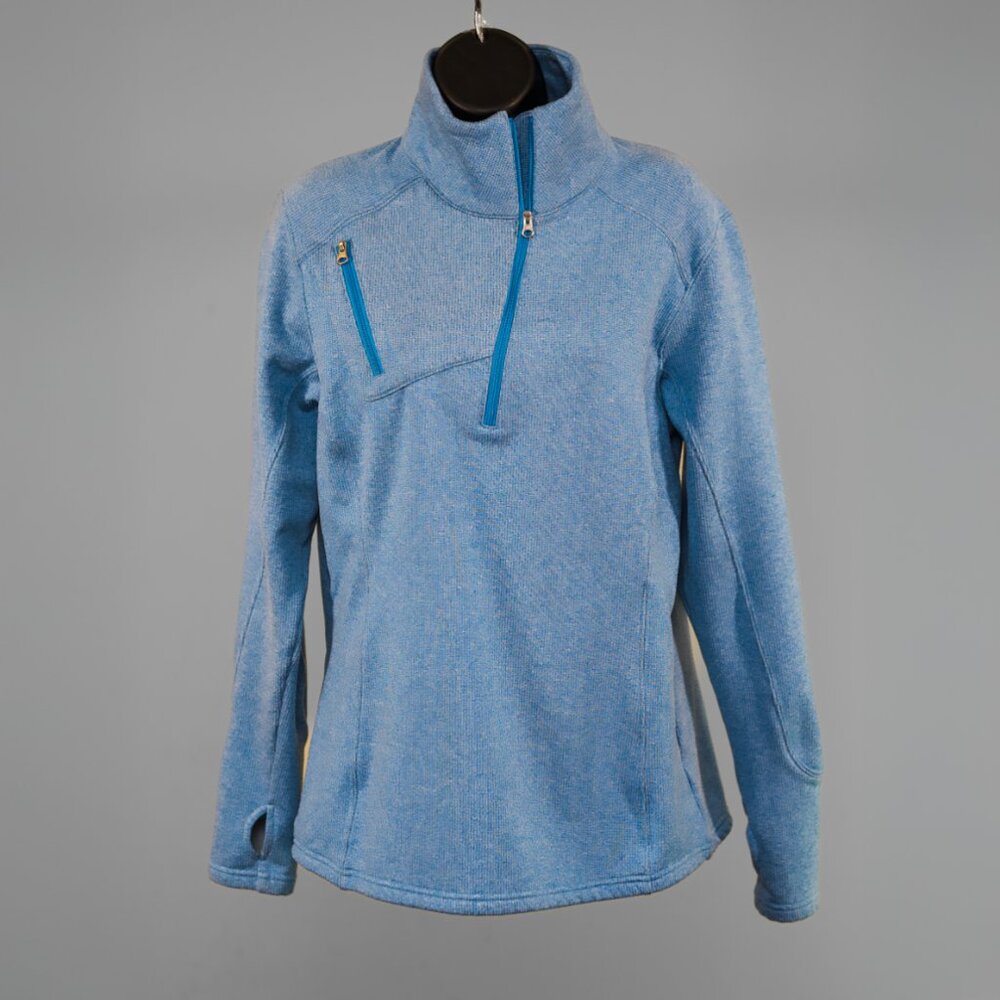 NILS Women Large Quarter Zip Fleece Lined Pullover
